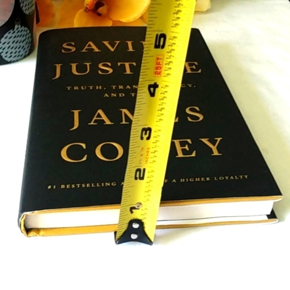 JAMES COMEY SAVING JUSTICE TRUTH TRANSPARENCY AND TRUST A NOVEL NWT - Picture 12 of 12